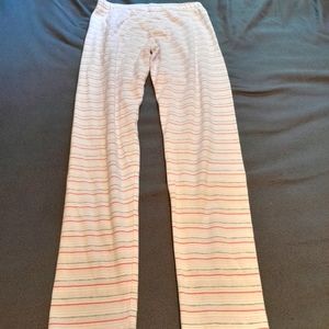 Girls (14) Gymboree white leggings